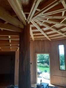 Bespoke domestic carpentry installed in a residential home in Wales
